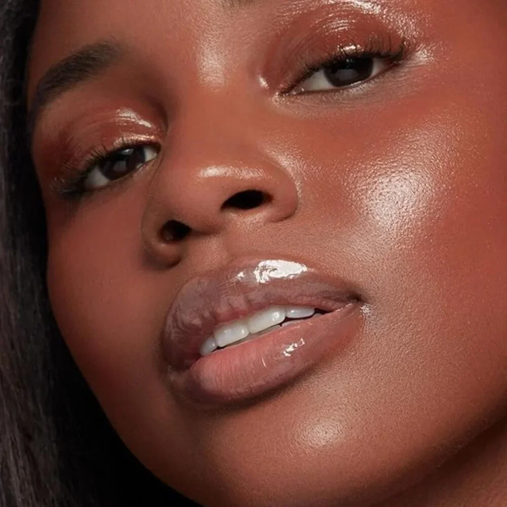 COLOURPOP SO JUICY PLUMPING GLOSSY LIP OIL - LYCHEE JELLY CLEAR - FULL SIZE